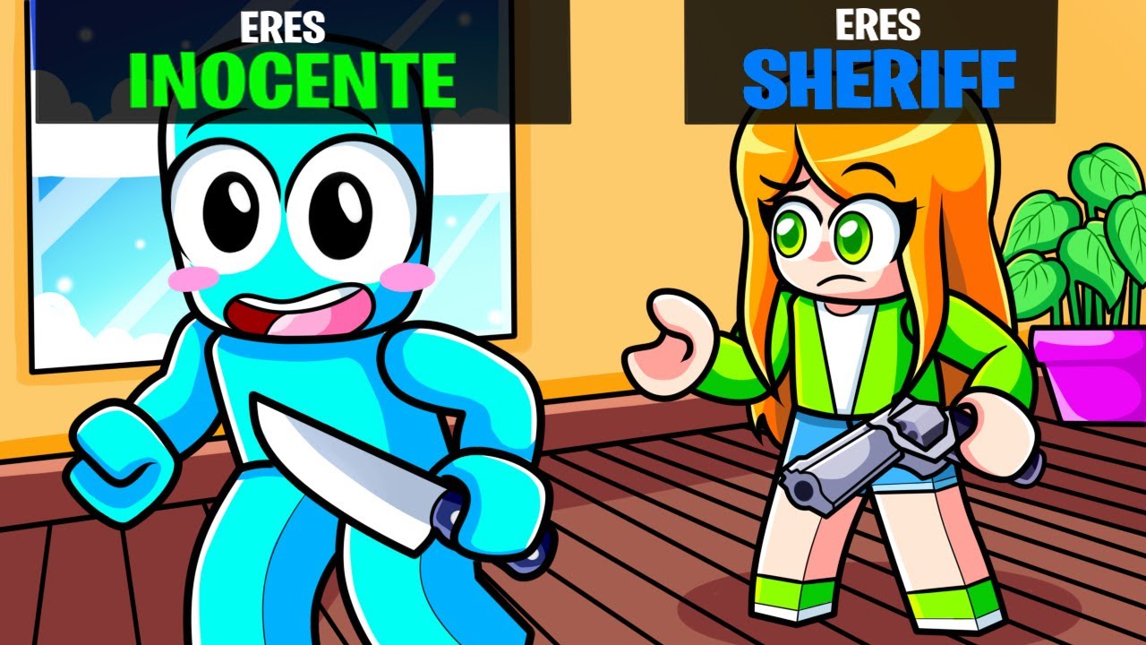 Engañé a Mis Amigos con Cartel de INOCENTE en Murder Mistery!