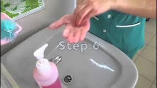 7 steps of Hand Hygiene