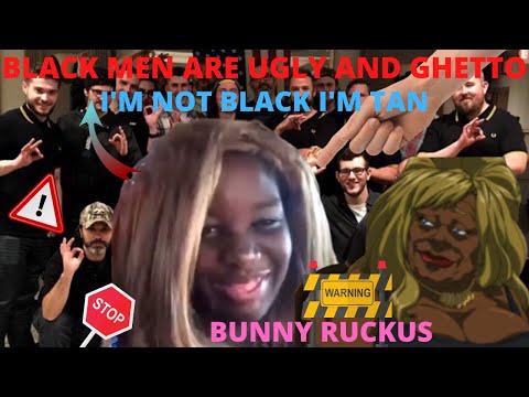 @MrTariqNasheed A Divestor proclaim Black Men are Ugly and Ghetto. She's not black but TAN! 👀👀🦝🙈🙈