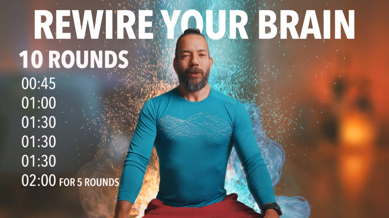 Guided Breathing: 10 Rounds to Rewire Your Brain - YouTube