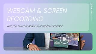 Webcam & Screen Recording with the Powtoon Capture Chrome Extension screenshot 5