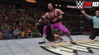 Sting '98 vs. Bret "Hitman" Hart '98 | WWE 2K18