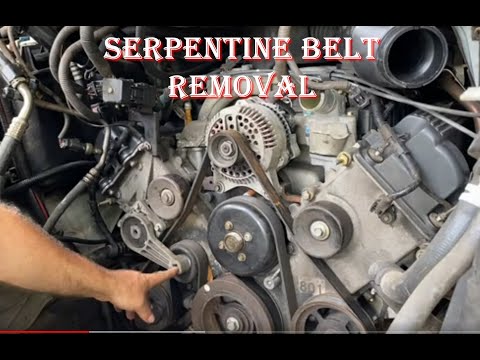 How to replace a Serpentine Belt - FreeAutoMechanic