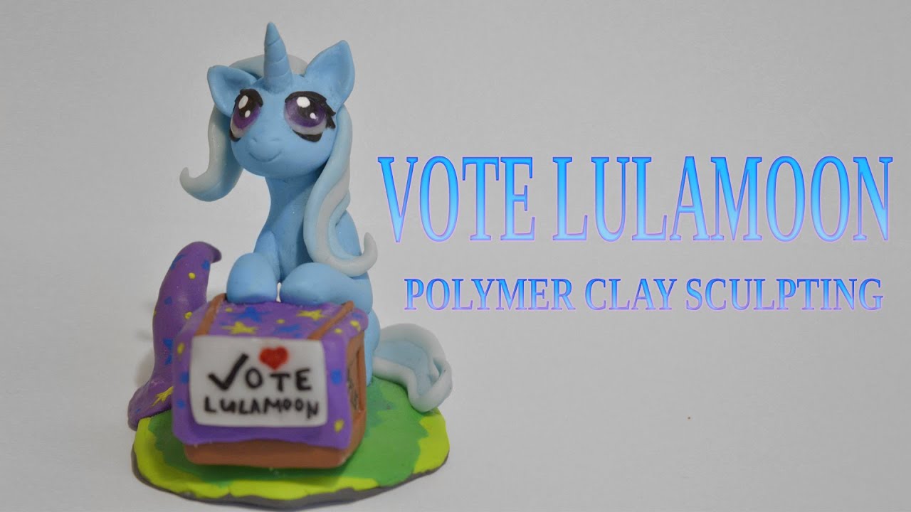 Vote Lulamoon (by TexasUberAlles) - Polymer Clay Tutorial