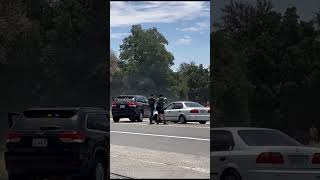 Police Officers Stopping and Arresting a Suspect