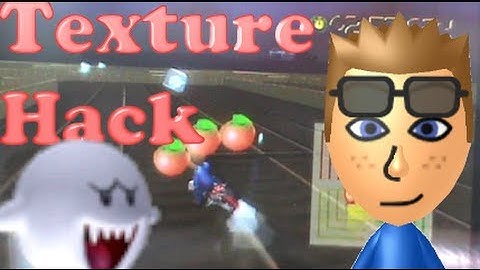Mario Kart Wii Texture Hack - SNES Ghostly Battle Course 4!