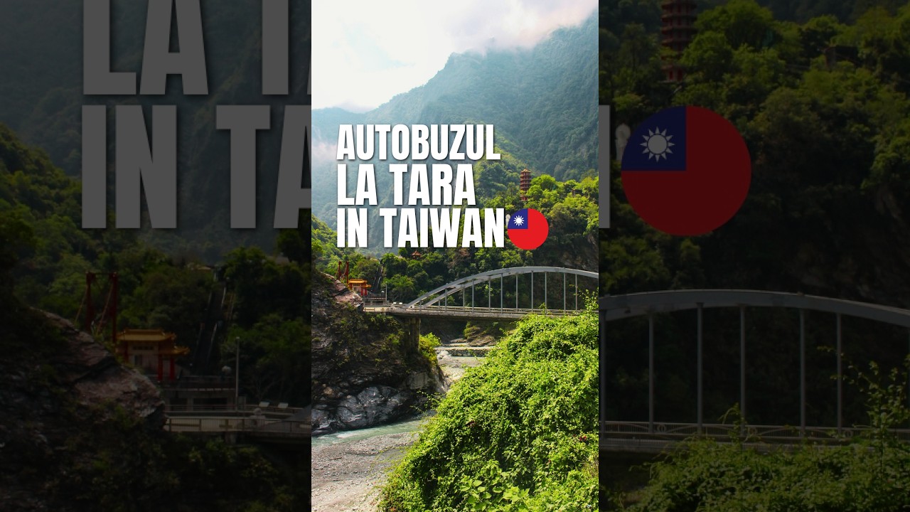 Vezi intregul vlog de la tara in Taiwan pe canalul nostru! 🇹🇼 #catasirares #travel #taiwan