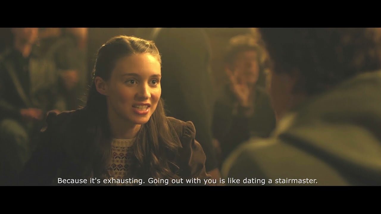 The Social Network - You are exhausting. Going out with you is like dating a Stairmaster.