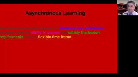 Synchronous and Asynchronous Learning   SD 480p