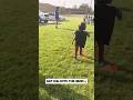 The stutter step is crazy😂😂😂 #football #youthfootball #youthsports #footballmemes
