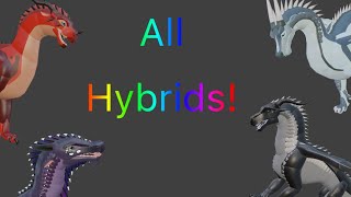 Wings of fire The Journey || All Hybrids