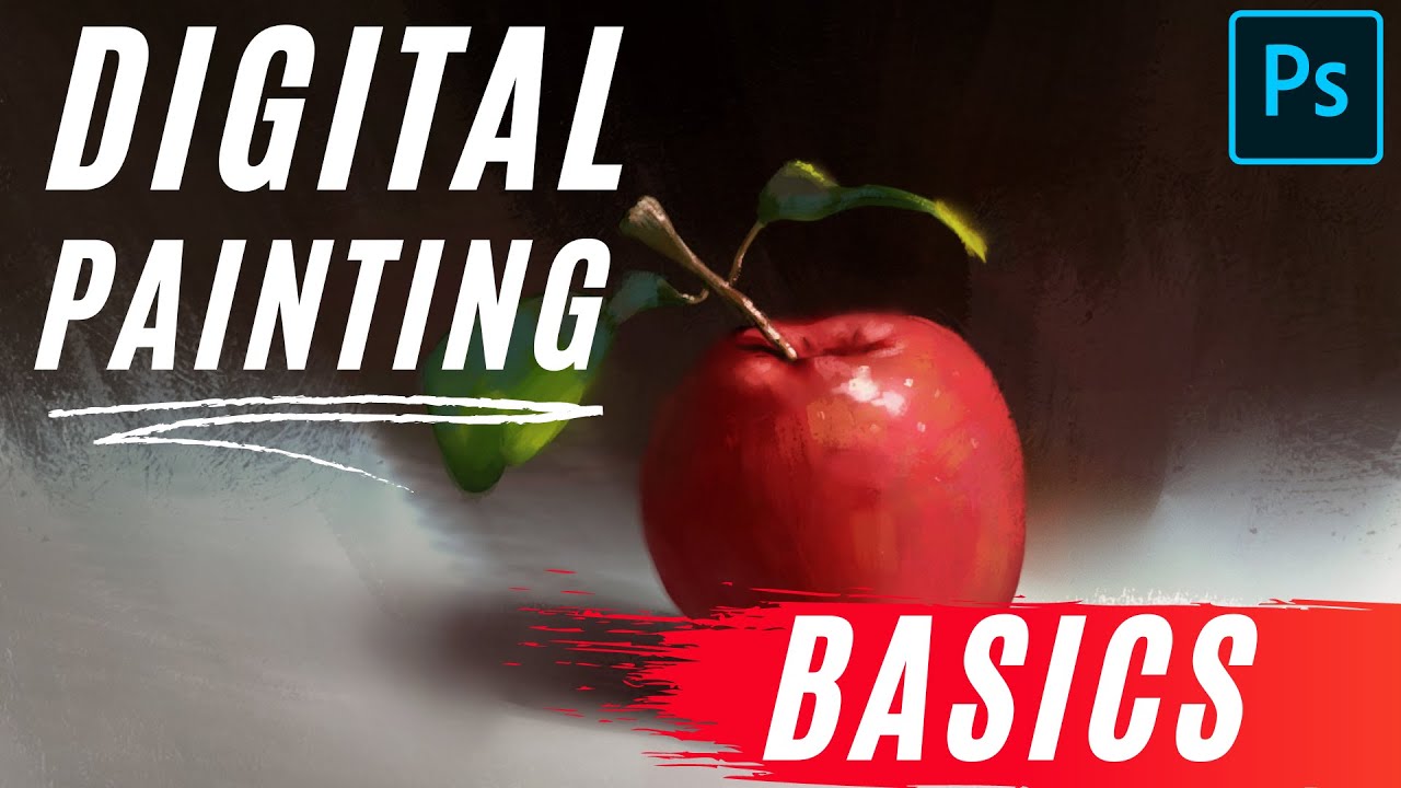 Digital Painting Ideas For Beginners : 4 Simple Digital Painting ...