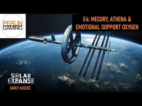 Solar Expanse E4: Landing on Mercury (by Cheating the Safety Regs) & Unlocking Athena