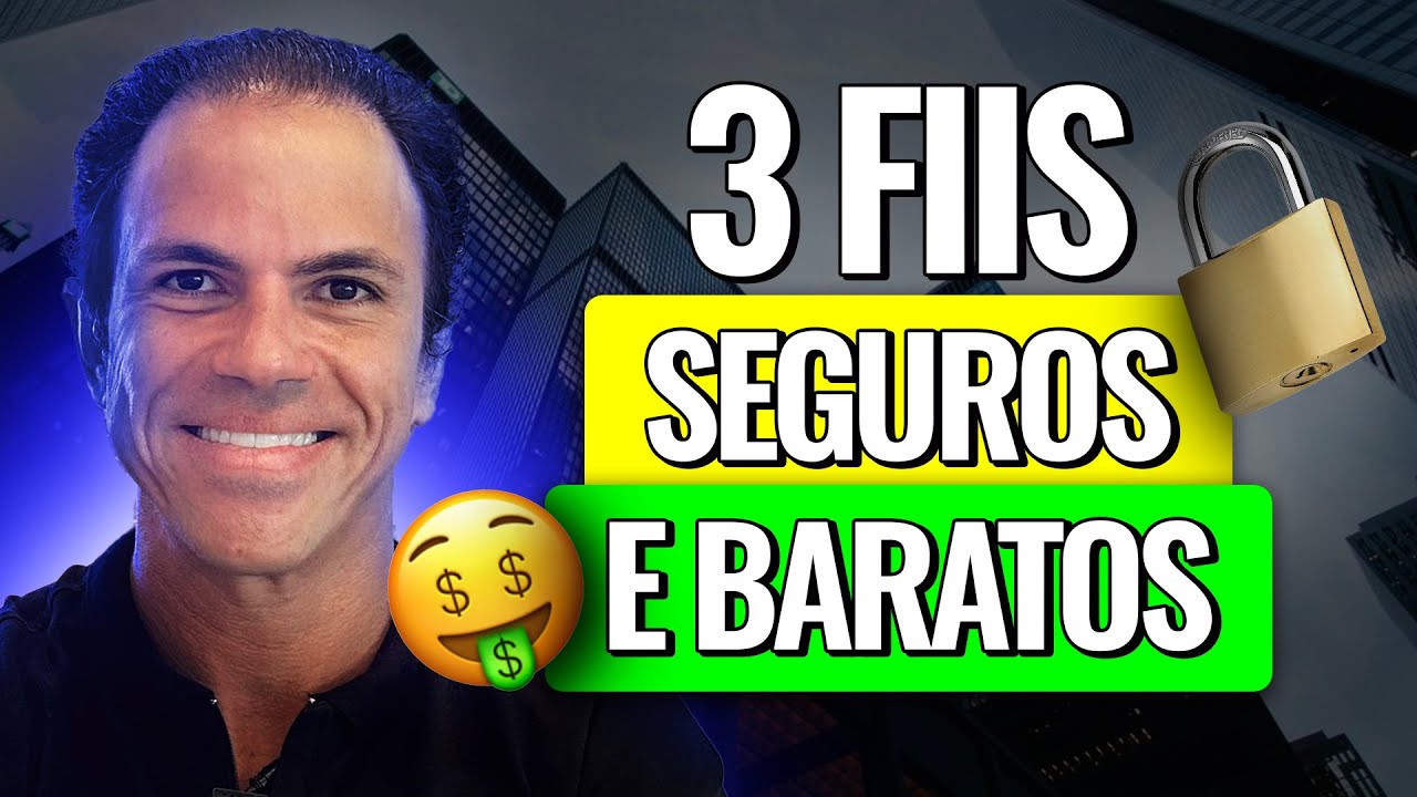 3 FIIs SEGUROS e BARATOS para INVESTIR AGORA! 💰📉