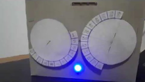 A Unique clock model powered by Arduino Servo motors