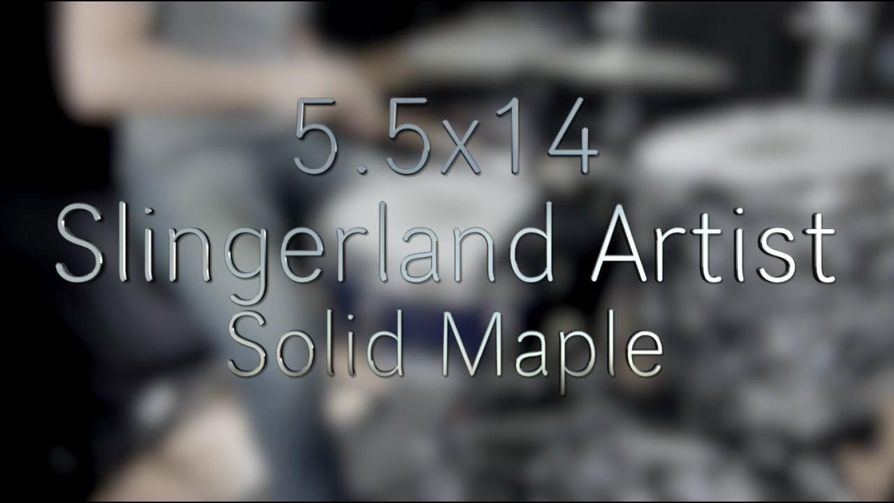 Mike Dawson's Snare of the Week, Episode 3: 5.5x14 Slingerland Artist Solid Maple