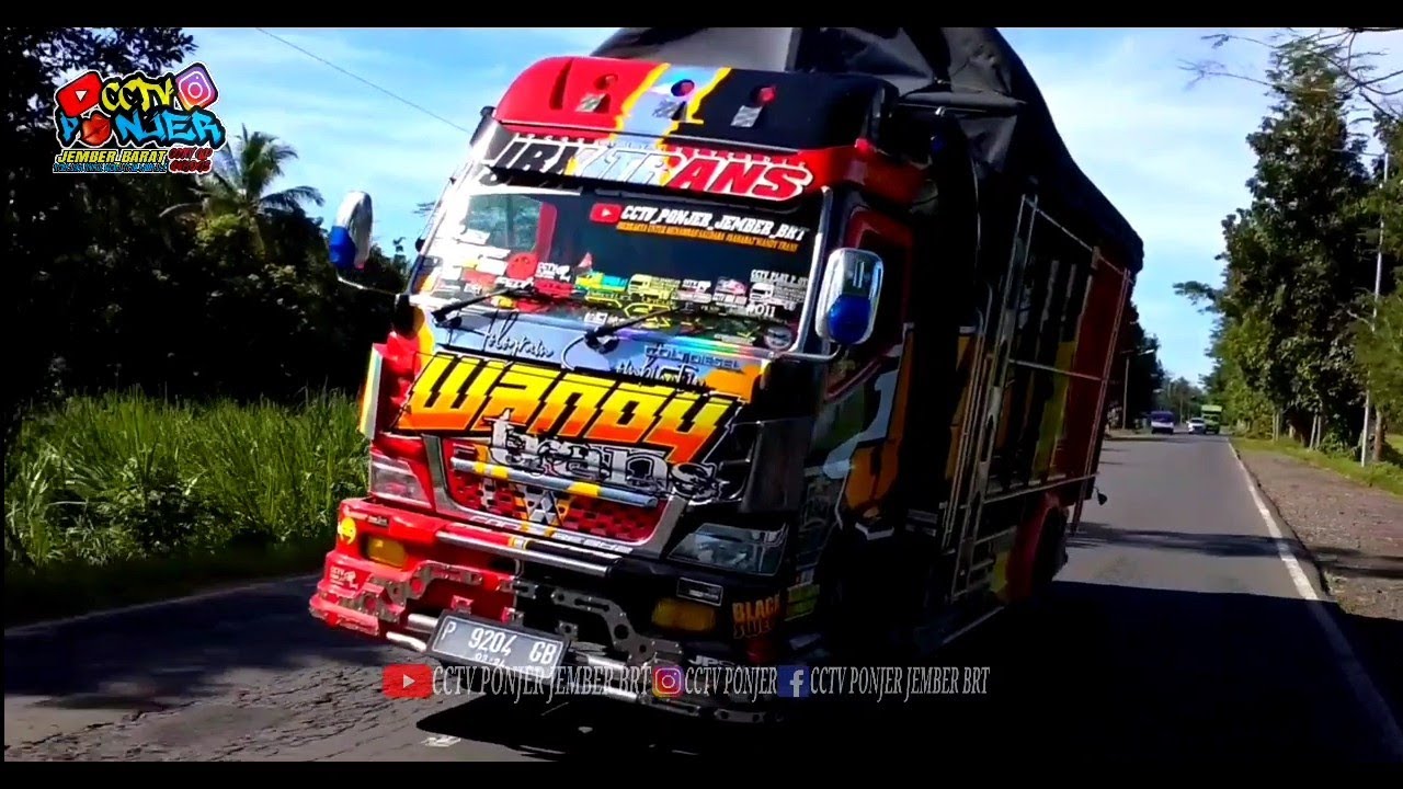  Truk  Goyang  Kapten  Oleng  WANDY TRANS OLENG  Parahh YouTube