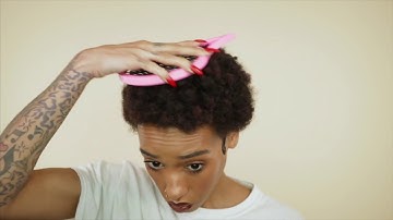 How to use the Twist It up Comb with Hair Spray