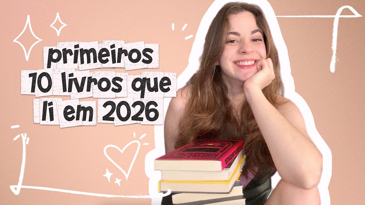 primeiros 10 livros que li em 2026