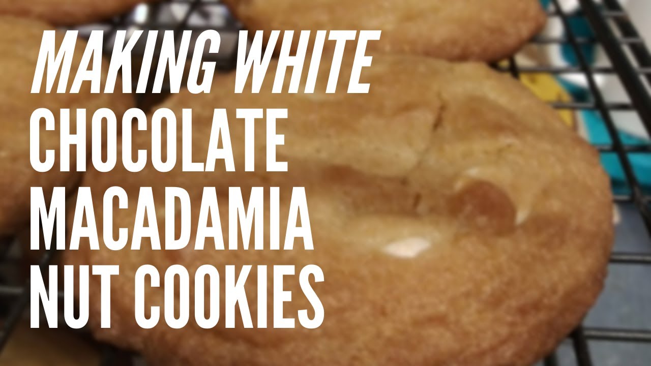 How to make White Chocolate Macadamia Nut cookies like Subway YouTube