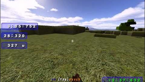 Quake3 Minecraft Map Run