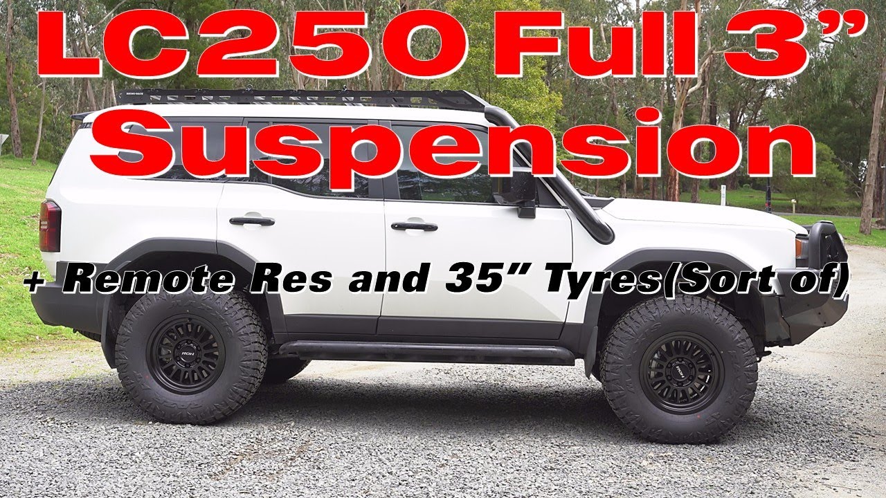 Land Cruiser 250 Prado | Установка полной 3-дюймовой подвески