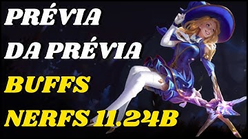 Prévia não descrita Patch 11.24B no Lol | Buff Aprimoramento Glacial, Nerf Primeiro Ataque e mais