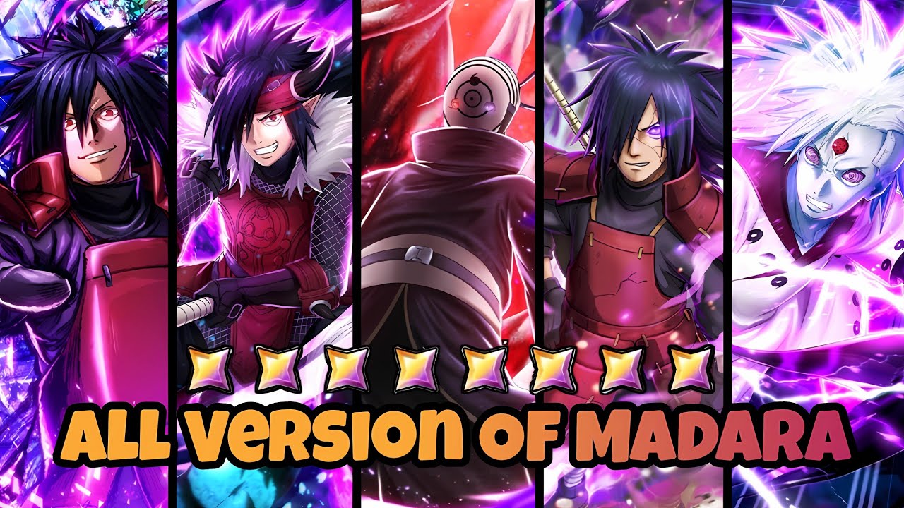 (3 Days Left) All Versions of Madara in Naruto X Boruto Ninja Voltage ...