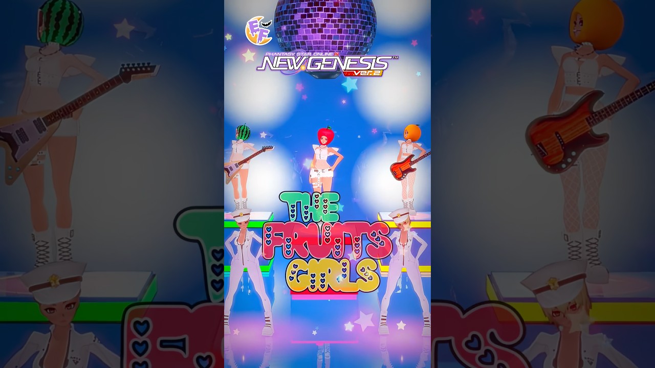 [PSO2: NGS] The Fruits Girls Pt. 3 Featuring Friends! 🍉🍎🍊🫂 