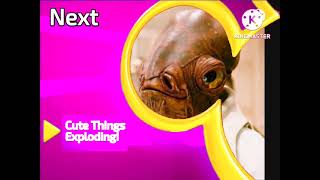 Disney Channel ID Next Cute Things Exploding! (Logo 2010)