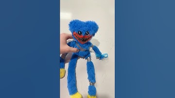 Making a damage huggy Wuggy plush #from the ending of chapter 4 ￼￼