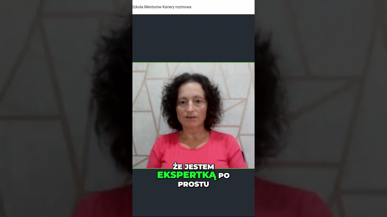 Jak to jest być mentorką?  