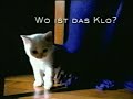 Catsan Katzenklo Werbung 2001