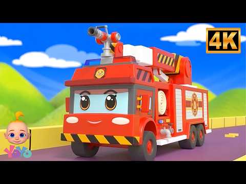 Ruote Sulla Canzone Del Camion Dei Pompieri | Altri Video Di Veicoli Per Bambini