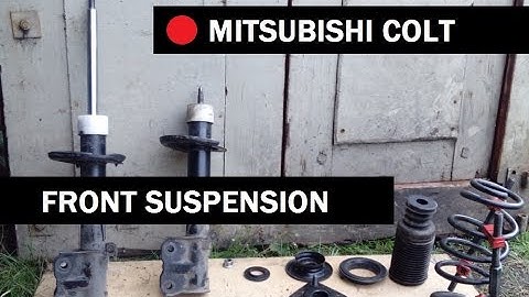 MITSUBISHI COLT front suspension