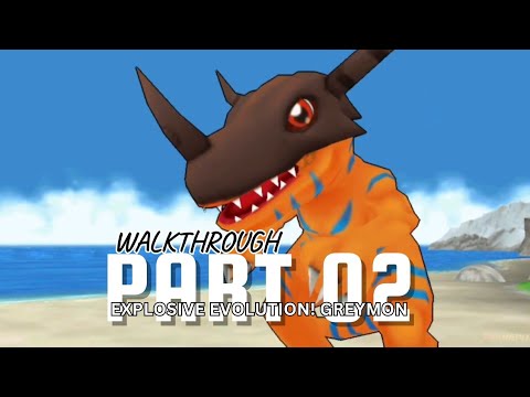 Digimon Adventure (PSP/ENG) Part 02 - Explosive Evolution! Greymon ...