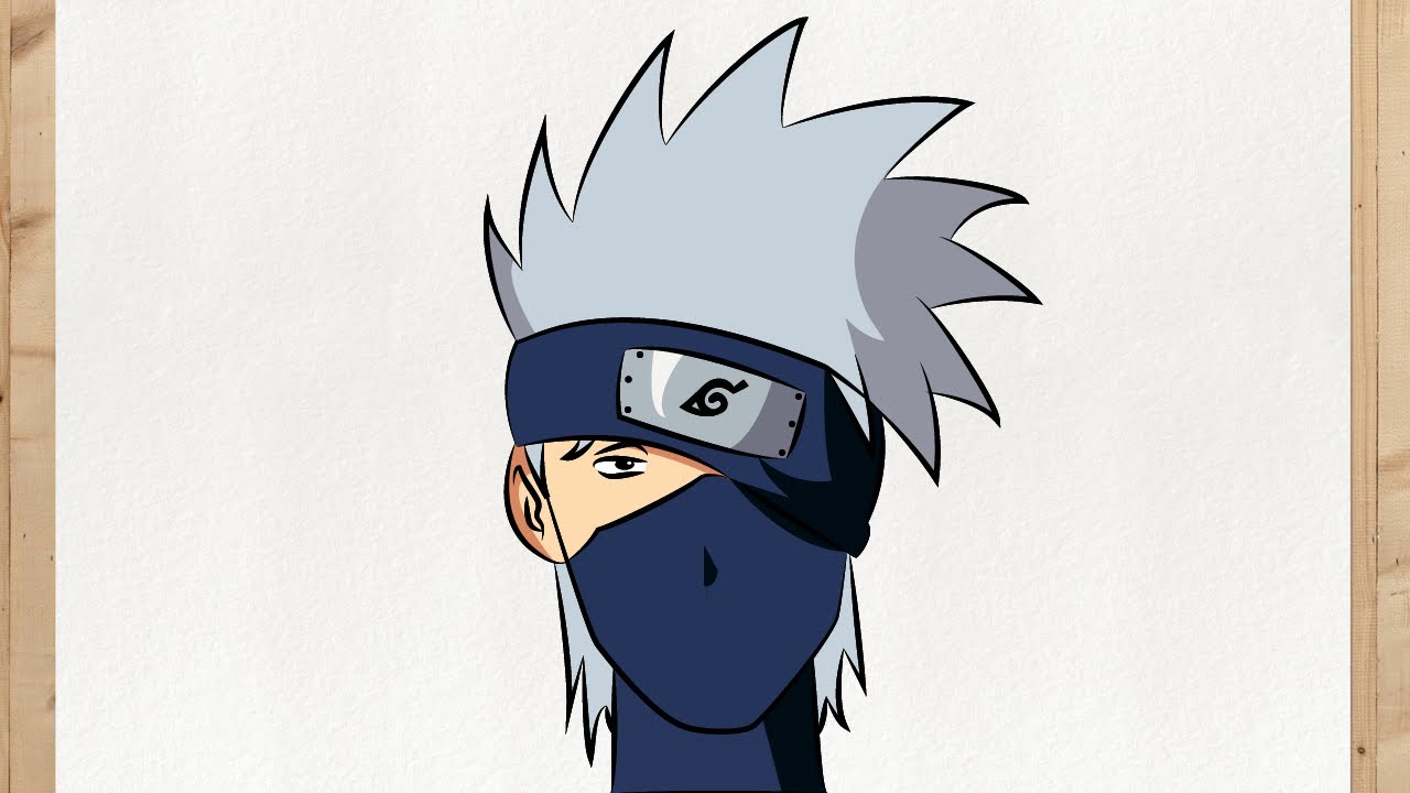 Kakashi Dibujo  Anime character drawing, Naruto sketch drawing