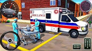 Mobil Ambulance Panjang Membawa Korban Kecelaka'an - Mobil Balap Simulator Android Gameplay screenshot 1