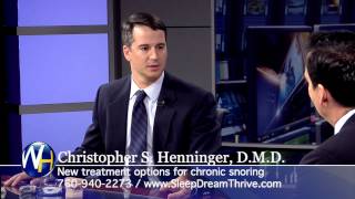 New Treatments for Sleep Apnea with San Diego dentist Christopher Henninger, DMD