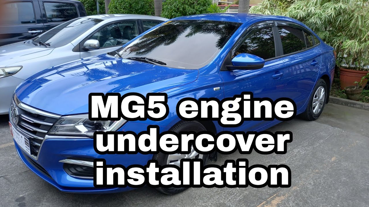 MG5 core Engine undercover installation! To protect from hard materials ...
