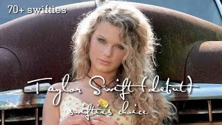 Taylor Swift - Self-titled Album (Debut) Ranked | Swifties/Audience Choice