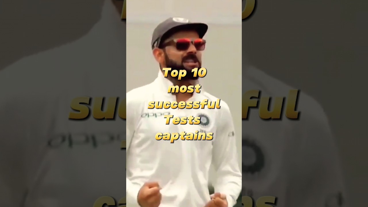 Top 10 Most Successful Test Captains in cricket history 