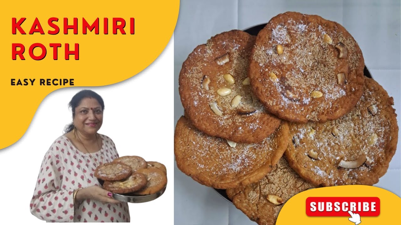 Kashmiri Roth Recipe | Pann Puja Roth | Ganesh Chaturthi Puja Prasad
