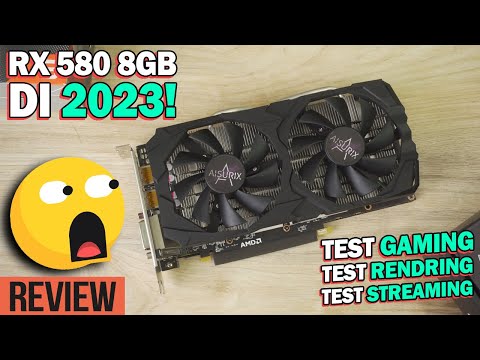 Cuma 1.3 Juta, VGA ini Masih Worth It!? - Review AISURIX Radeon RX 580 8GB