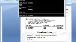 prakt13 Index Sequence Synonym