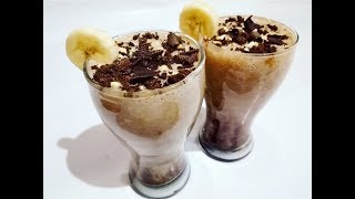 Banana Milkshake || Chocolate Banana Milkshake Recipe || Banana smoothie recipe