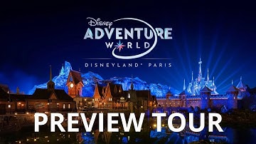 [4K] NEW Disney Adventure World PREVIEW TOUR | Opening March 29, 2026 - Disneyland Paris