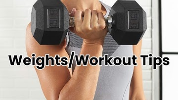 Video Review and Tips Amazon Basics Rubber Encased Hex Dumbbell Hand Weight