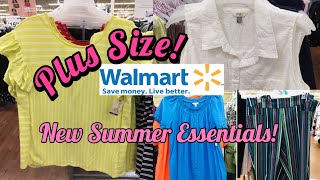 Walmart SHOP WITH ME Plus Size Summer Essentials Terra & Sky Time and Tru