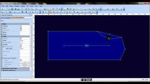 Optitex ND Move Point We can move point and any type shape of line by this tool